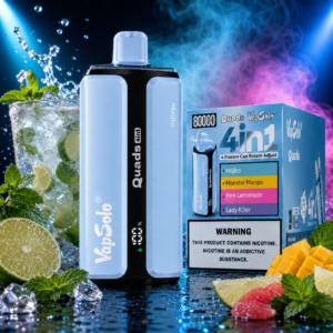 VapSolo Quads 4in1 Mojito 80000 Puff eldobható vape – 4 frissítő íz egy készülékben