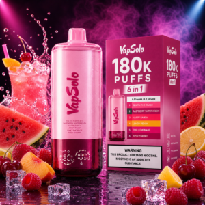 VapSolo 180K Puffs 6in1 Sex on the Beach eldobható vape – 6 íz egy készülékben