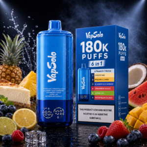 VapSolo 180K Puffs 6in1 Cheesecake eldobható vape – 6 íz egy készülékben