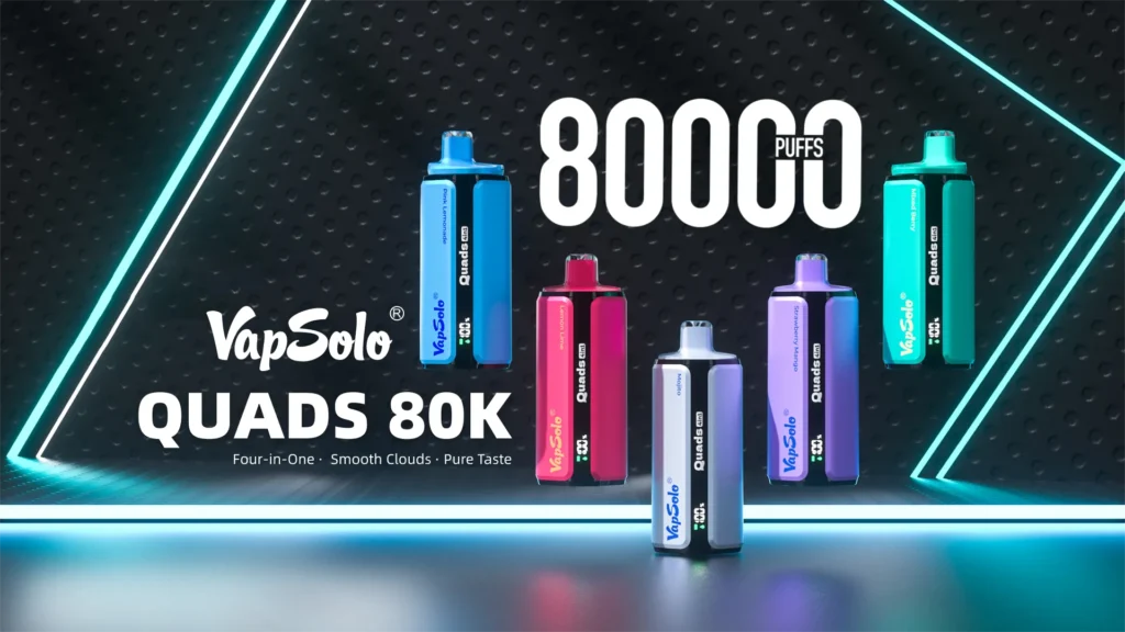 VapSolo Quads 4in1 – négy íz egy kompakt vape-ben