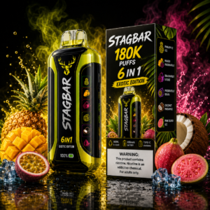Stagbar 6in1 180.000 Puff Exotic Edition eldobható vape