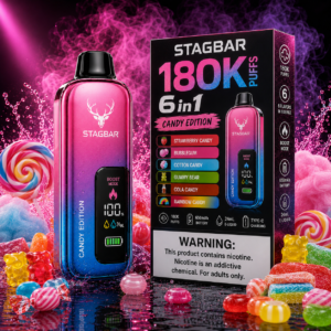 Stagbar 6in1 180.000 Puff Candy Edition eldobható vape