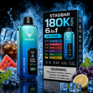 Stagbar 6in1 180.000 Puff Cool Edition eldobható vape