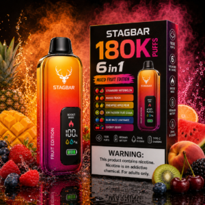 Stagbar 6in1 180.000 Puff Mixed Fruit Edition eldobható vape